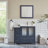 Brescia 42" Single Sink Freestanding Bathroom Vanity with Ceramic Top and Matching Mirror-62326217