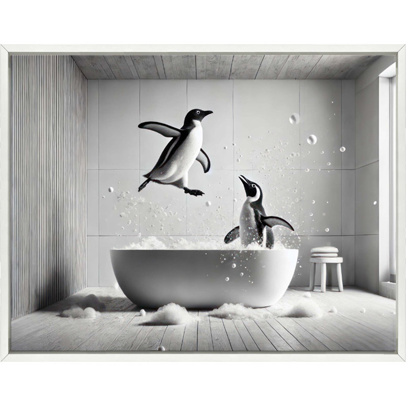 The Great Bubble Escape 17 - Framed, Large