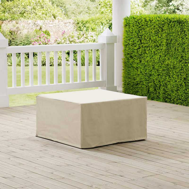 Housse carrée pour table de patio, Brun clair