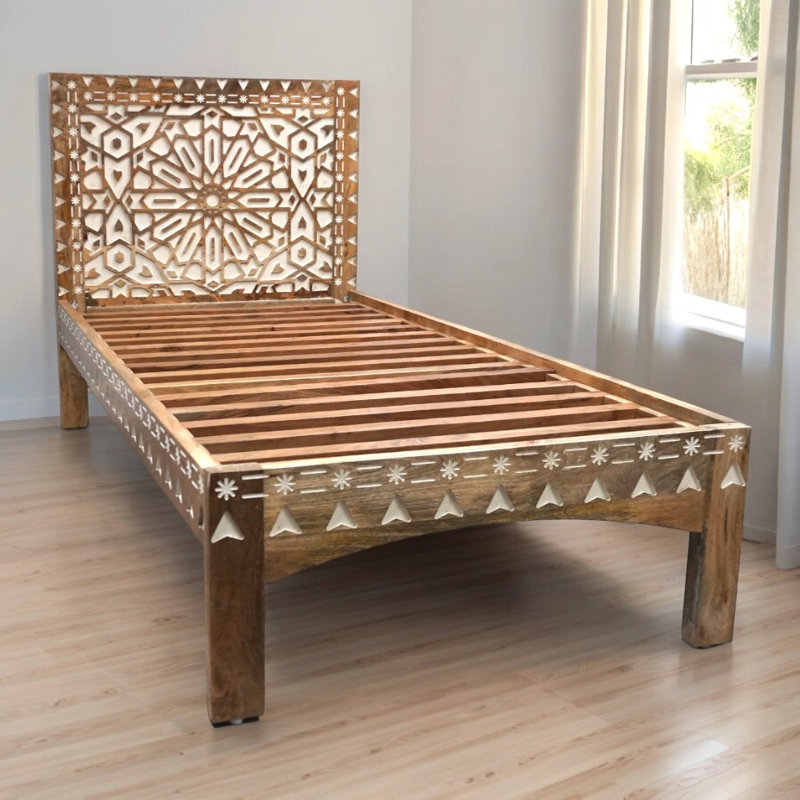 Vallyn Solid Wood Standard Bed