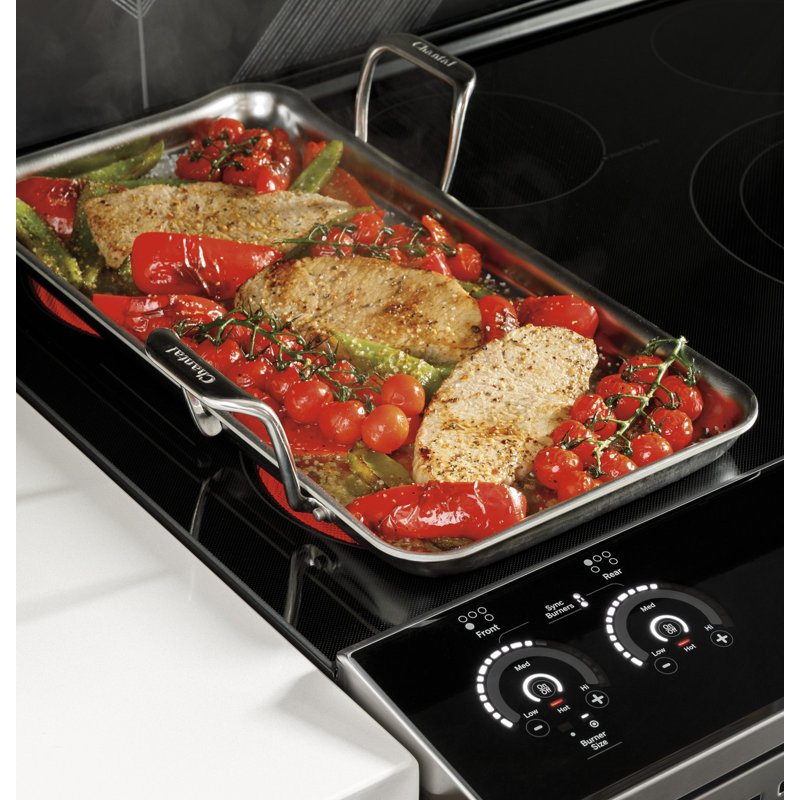 30" 5.3 cu.ft. Smart Slide-in Electric Range