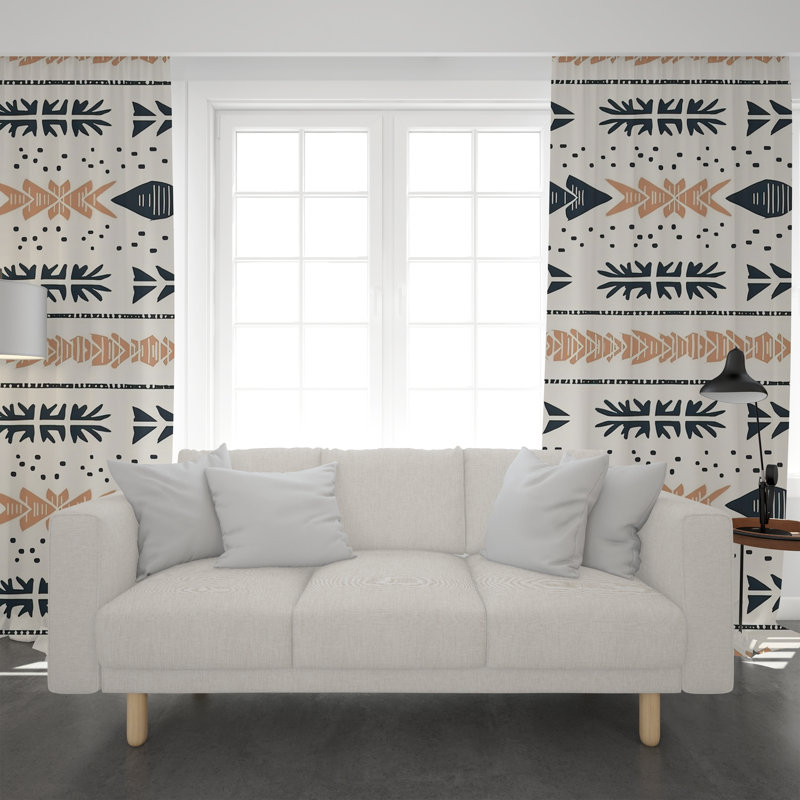 Paire de rideaux obscurcissant Eastbourne, L 20 po x H 52 po