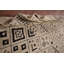 Tapis ivoire en laine All-Over Trellis