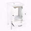 Meuble-lavabo moderne de 20 pouces avec lavabo en céramique et bouchon de porte magnétique