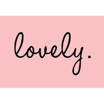 Blush Lovely - Wrapped Canvas Art Prints