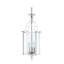 Luminaire suspendu cylindrique de style lanterne à 3 lumières Soissons