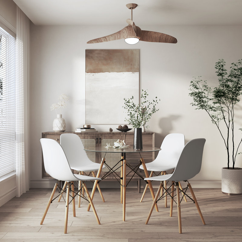 Ensemble repas pour 4 personnes Jillisa, Blanc