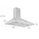 Ancona 30" Stainless Steel 440 CFM Convertible Wall Range Hood with Mesh Filter