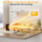 Riifi Infrared Space Heaters for Indoor Use, 1000/1500W with Remote & 12H Timer, Thermostat, ECO Mode