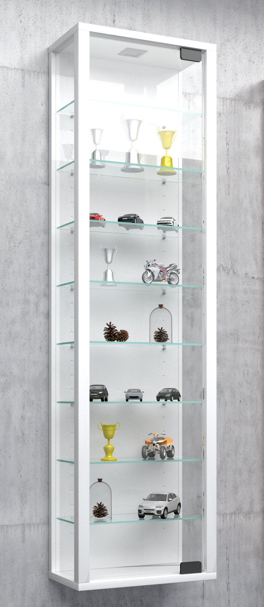 VCM Stano Display Cabinet Wayfair