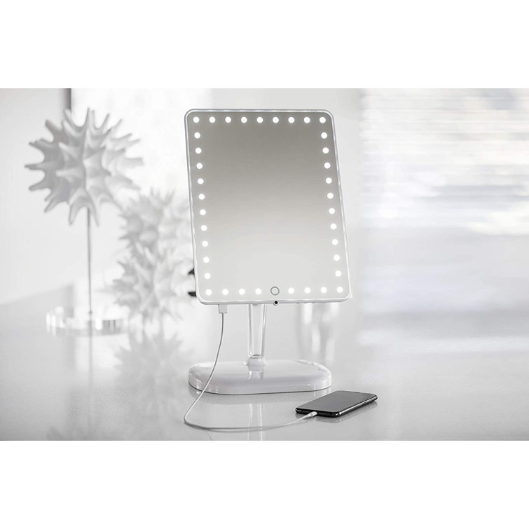 Impressions Vanity Vanity and LED Mirror in White