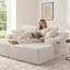 Canapé double surdimensionné de 83 po avec assise profonde et coussins de 83 po-165176627