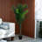 XBrand 59.1 inches Artificial Palm Tree with Pot – Tropical Plant for Indoor & Outdoor Decor, UV-Resistant, Low Maintenance-117186109