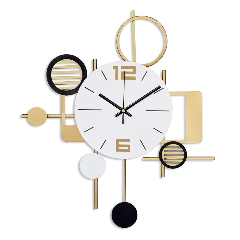 Smethport Metal Wall Clock
