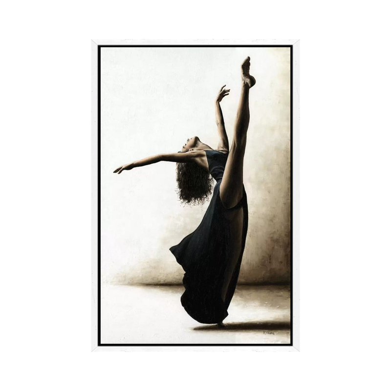 Exclusivity by Richard Young - Painting on Canvas, White Framed, 101.6 cm H x 66.04 cm W