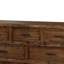 6 tiroirs Rhonda Commode en chêne antique