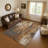 Premium Machine Washable Strinko AMF1683 Modern Rug-505959100