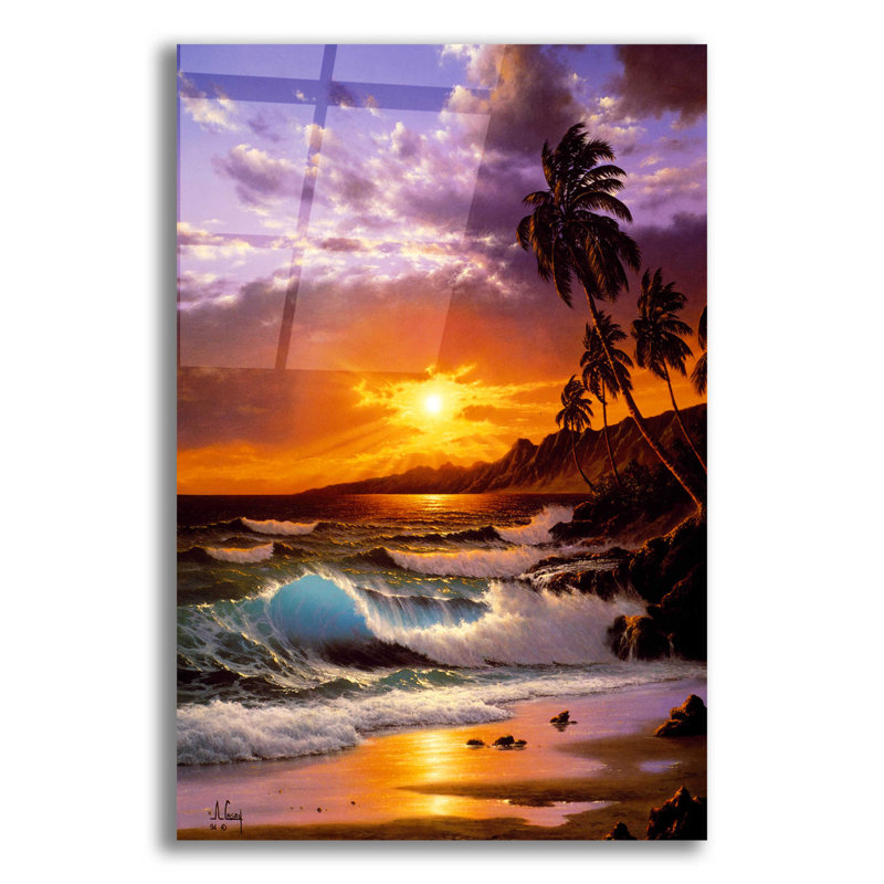 " Sunset Glow " by Anthony Casay, 16" H x 12" W x 0.13" D