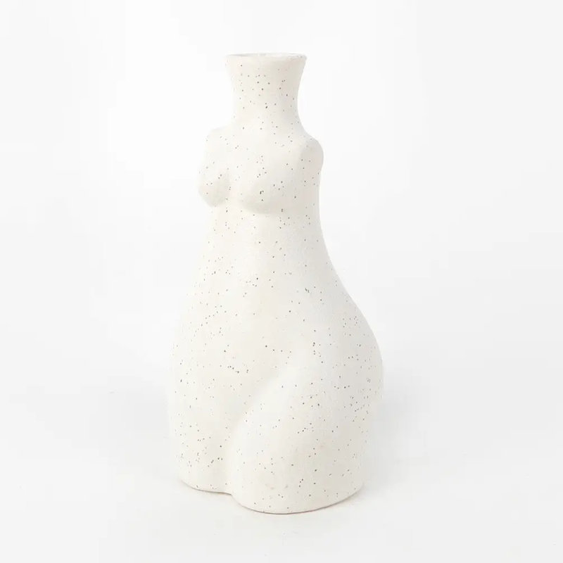 8.625"h Ceramic Vase
