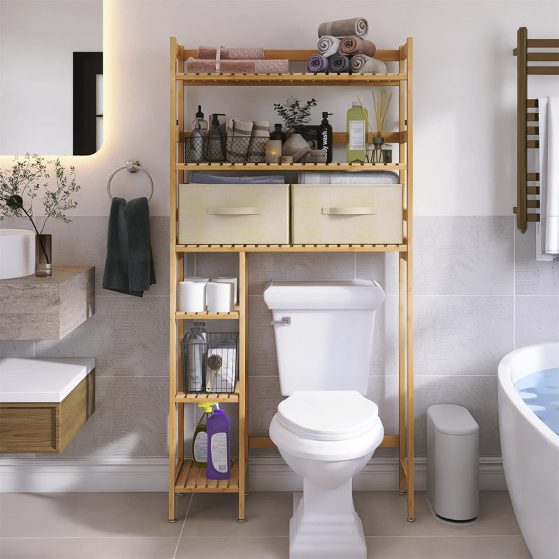 Aanika Over The Toilet Storage, Natural / unfinished