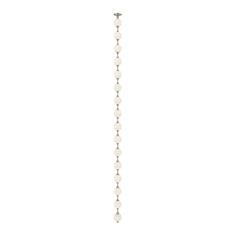 Marni 16 - Light Unique/Statement Pendant, Polished Nickel