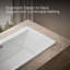 Reve® 67" x 32" Drop In Soaking Cast Iron Bathtub-7378314