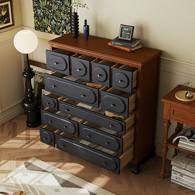 Exquisite And Stylish Accent Cabinet, Black