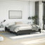 Cadre de lit Darrisha, cadre de lit plateforme tapissier, sans matelas