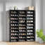 60 Pair Stackable Shoe Storage Cabinet-1626412661