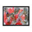 Fluide abstrait rouge et gris luxueux - peinture sur toile-67358599-67358629