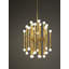 Lustre linéaire moderne Spoutnik à 30 lumières Jonathan Adler Meurice-7032721