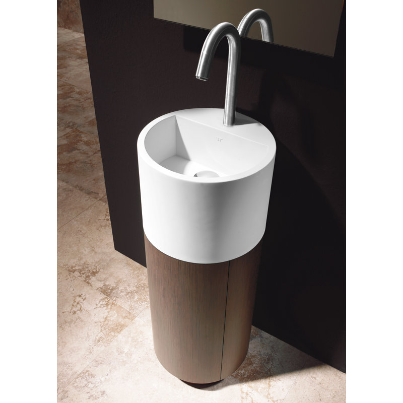 Nathanial 330mm Single Bathroom Vanity with Integrated Basin