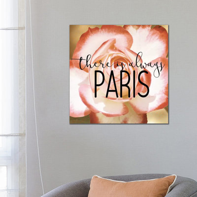 There Is Always Paris 2 by Kimberly Allen - Wrapped Canvas Print