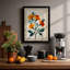 Flowering Stem Botanical - Framed Print-1698529799-1698529803