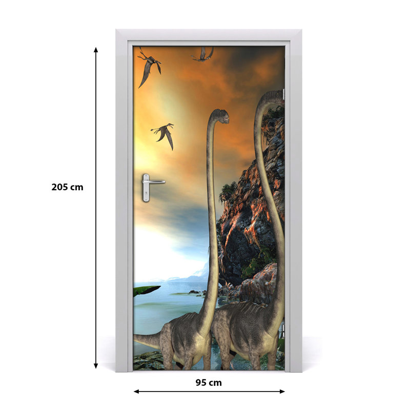 Dinosaurs Wall Door Decal