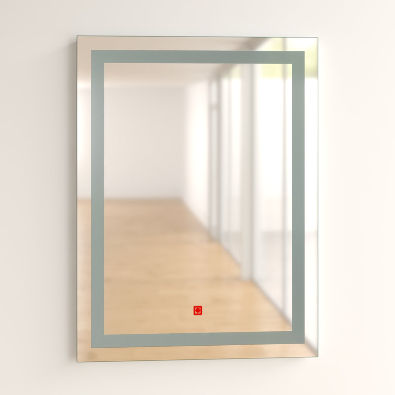 Jayapura Metal Flat Mirror, 32" H x 24" W