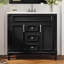 Bathroom Vanity with Ceramic Sink, 2 Soft Closing Doors and 2 Drawers-792923837-792923839