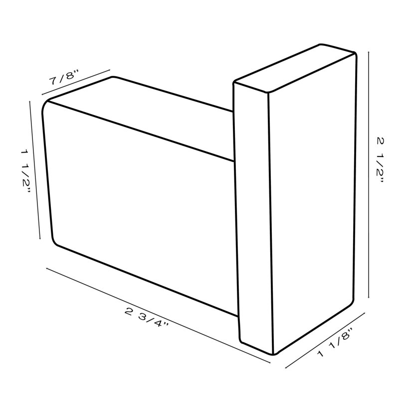 Florence Wall Mounted Robe Hook