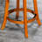 Beige Fabric Seat 24" Counter Height Swivel Stool - And Charming Design Natural Finish With Stylish Decor Complement-1329254945-1329254951