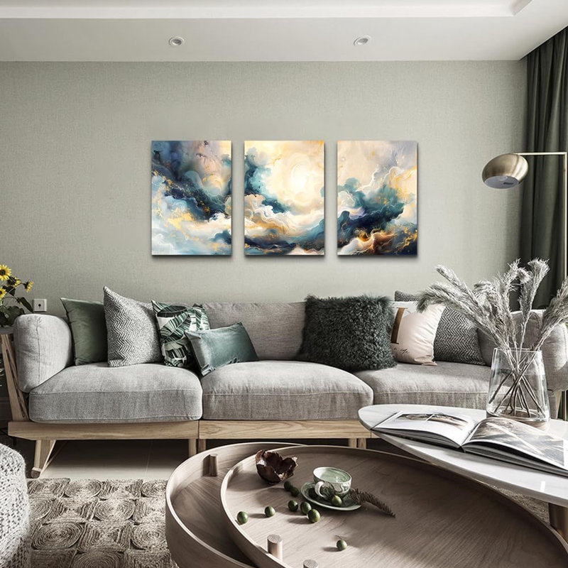 3 Piece Wrapped Canvas Set