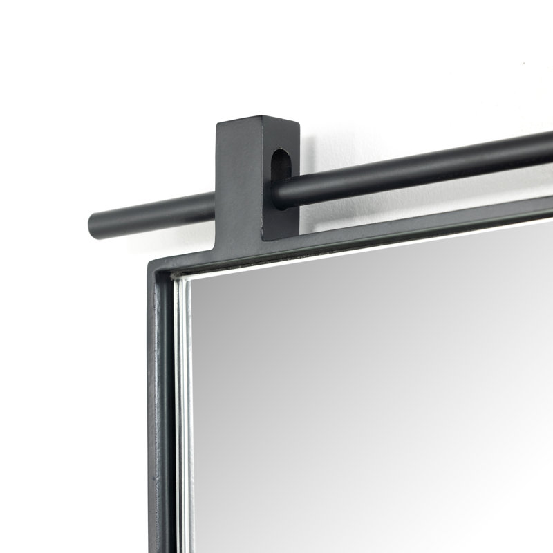 Chico Metal Wall Mirror, Silver