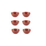 Gemstone Coral Stoneware Rice Bowl