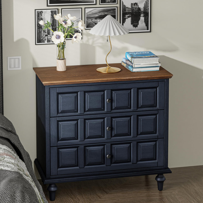 Commode 3 tiroirs Retro