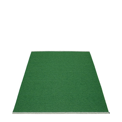Mono Green Hand-Woven Rug