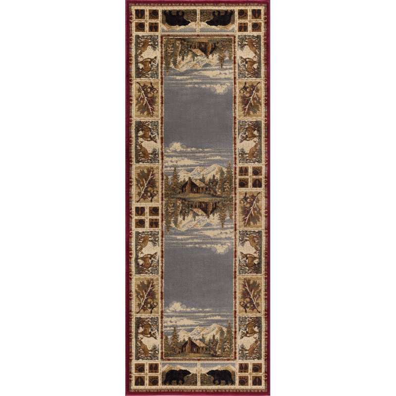 Alers Indoor Rug, Runner 2'7" x 7'3"