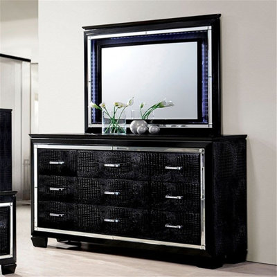 Sidney Wood Wall Mirror