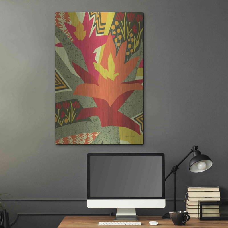 " Bromeliad " by Megan Gallagher, 36" H x 24" W