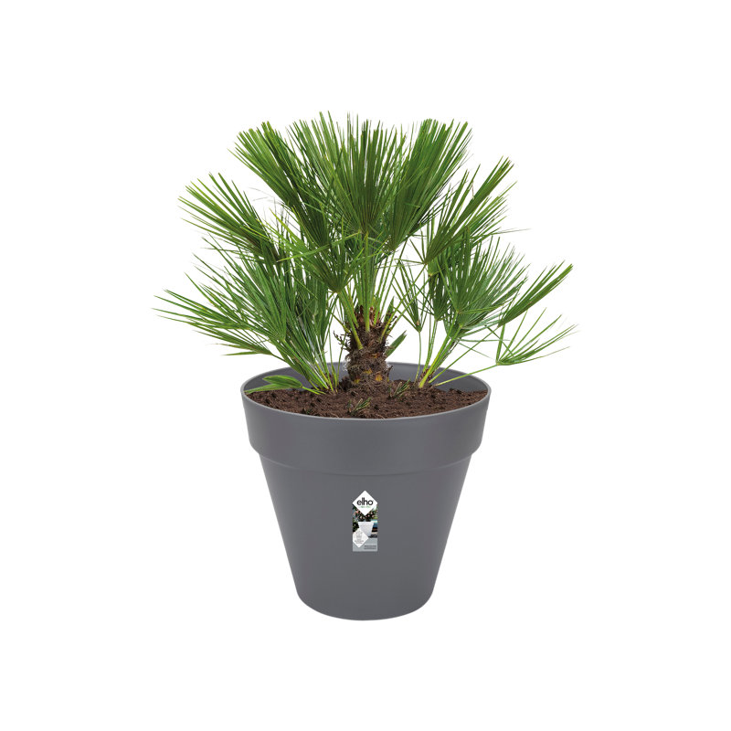 Pot Planter, Warm Grey, 53.2cm H x 59cm W x 59cm D