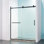 Semi-Frame Shower Door, Single Sliding Shower Door