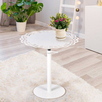 Steel Top End Table